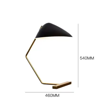 INSHINE Rustic Style Metal Table Lamp