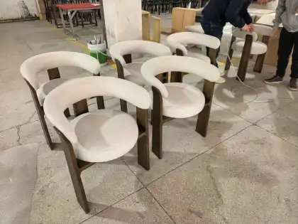 Solid Wood Bar Stool for Home Dining Room