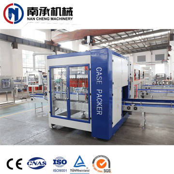 Cartone Erector Case Packer Machine per bottiglie
