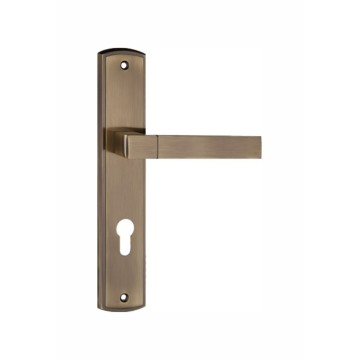 Special design lever handle aluminum door handle plate