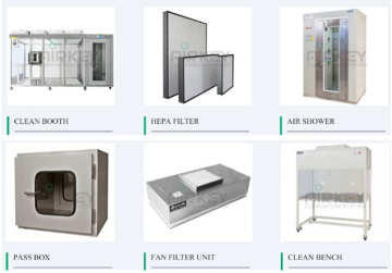 Dust free modular pharmacy clean room with ISO standards