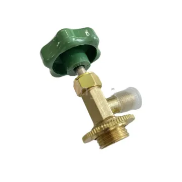 R134a Open Bottle Tool and Tap Valve for Refrigeration Systems: Adjustable Flow Control Relief Valve