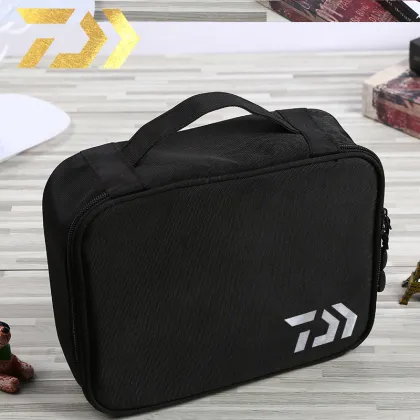 DAIWA Fishing Bag Outdoor Men's Fishing Reel Fishing Tackle Bag Multifunctional Bait Equipment Storage Bag