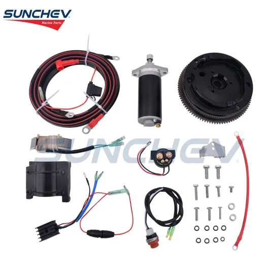 SUNCHEV 63V Electric Starter Kit For Yamaha 15hp