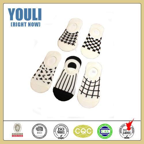 High quality soft simple cotton ankle socks