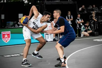 Anti-slip professional FIBA certified interlock court tile