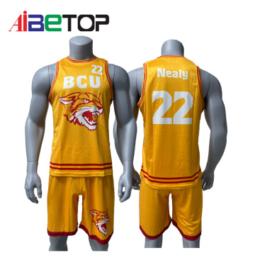 Maglie da basket di alta qualità personalizzate per uomini