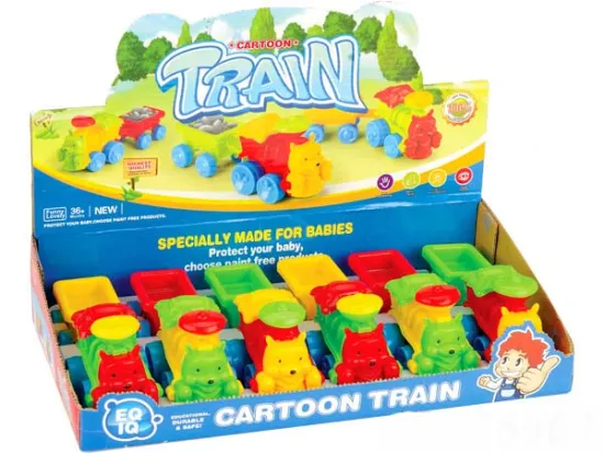 CARTOON PULL BACK LOCOMOTIVE