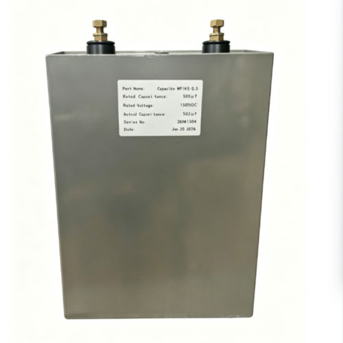 1500VDC 500UF পালস ফিল্ম ক্যাপাসিটর