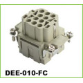 Ip65 อลูมิเนียมกันน้ำ Side Entry Heavy Duty Connector