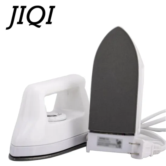 JIQI 110V/220V Mini Portable Electric Irons Craft Hot Fix Rhinestone Iron Clothes Garment Flatiron Travel Dry Ironing Machine EU
