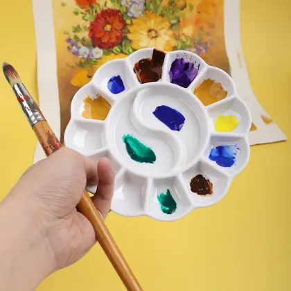 12-Well Imitation Ceramic Paint Palette