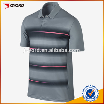 free design sublimation printed sports golf polo shirt apparel