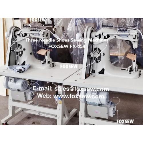 Machine à coudre à trois aiguilles