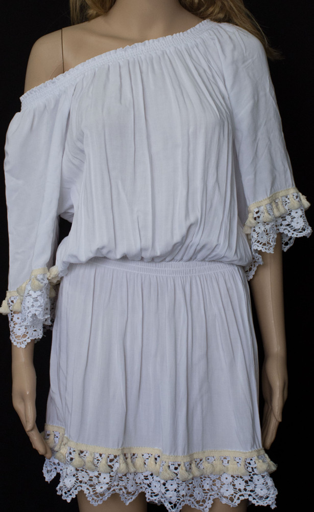 Campanula Skirt with Lace Sleeve