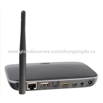 8GB NAND Flash Google's Android 4.2 TV Box, RK3188 28nm Cortex-A9 Quad-core