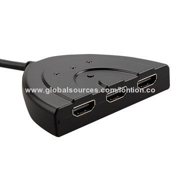 2014 Brand New HDMI Bi-directional Switch, 3x1, Supports 1,080P, HDCP Pass-through