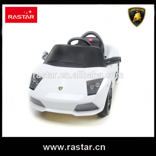 Rastar kids radio control toys rechargeable battery ride on car