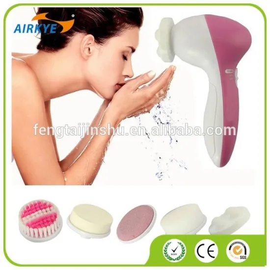 Multi-function face cleaning beauty instrument 5in1 beauty care massager face cleaner