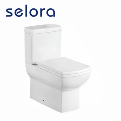 American standard two piece toilet with seat cover