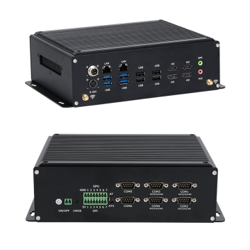 Intel I7 12650HX с 4 дисплеем промышленного ПК