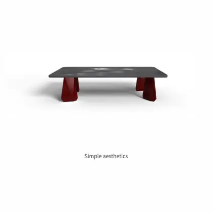 Wooden top coffee table designer coffee table