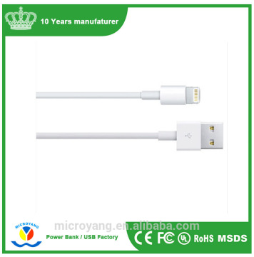 Support ios 10 Lifetime Warranty Cable For Apple iPhone 7 MFi Certified USB Cable