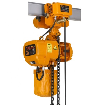 Esnek modüler vinçler için yaygın olarak kullanılan elektrik zinciri vinçleri (1 ton ila 16 ton)