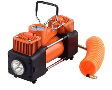 Flammatore di pneumatici elettrici portatili da 12 V - pompa dell'aria per pneumatici per auto e compressore d'aria