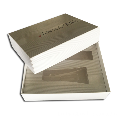 White Cardboard Skin Care Cosmetics Set Box 