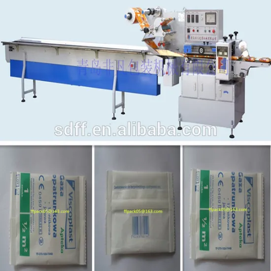 High Quality Automatic Cotton Swab Flow Packaging Machine