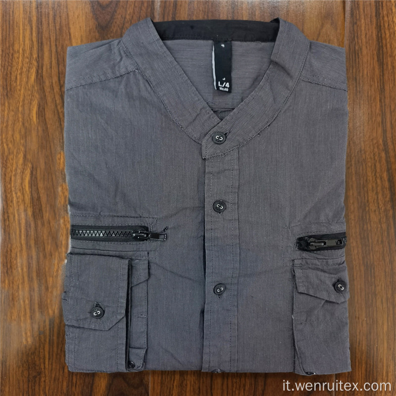 Magliette in cotone materiale superiore Abbigliamento Maglietta con colletto a polo