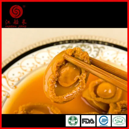 READY TO EAT COOK ABALONE CANNED 400g 4PCS/CAN canned abalone for sale