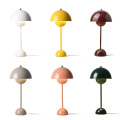 Portable Wine Red Dimmable USB Rechargeable Mushroom Lamp