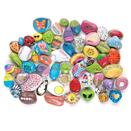Kids Creativity Kit: Hide and Seek Rock Painting Kit