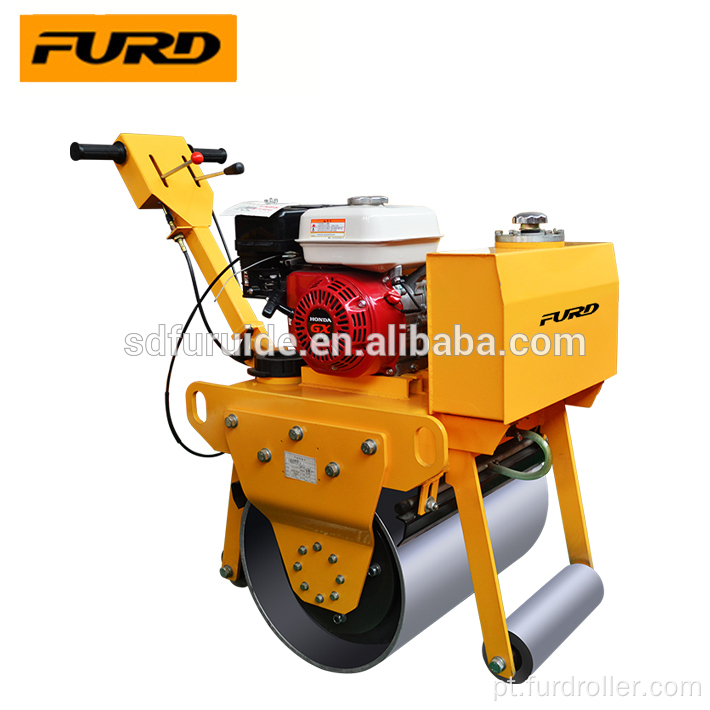 Andar atrás de um rolo compactador vibratório de 325 kg de tambor Andar atrás de um rolo compactador vibratório de 325 kg de tambor único