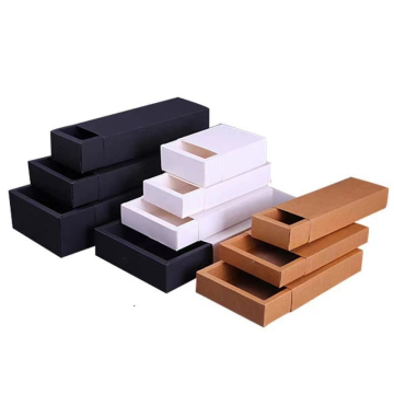Aangepaste printlogo Kraft Paper Box -verpakking