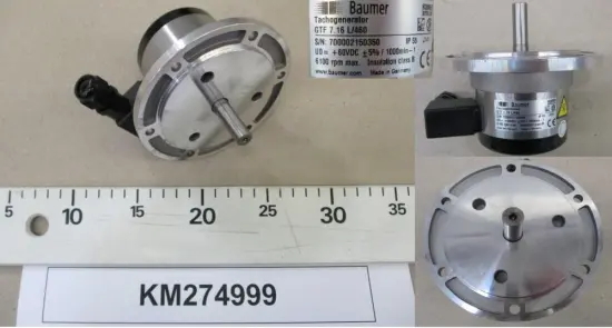 KM274999 KONE Elevator Tachogenerator for Gearless Machine
