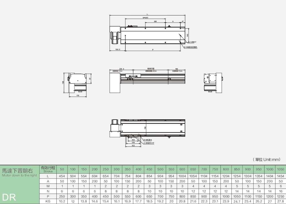 High Speed Belt Module