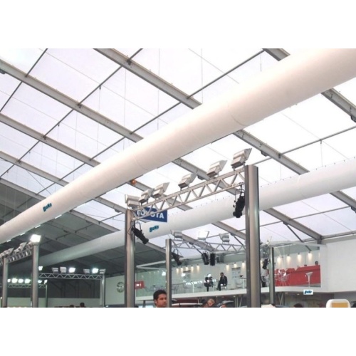 Fabric Ducts in Temporary Venues