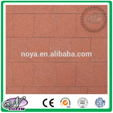 Colorful all kinds fiberglass asphalt shingle glaze professional manufacture laminated plain roof tiles for wholesales