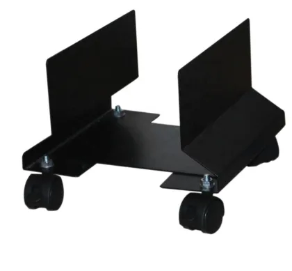 Adjustable Mobile Cart Holder for CPU Steel Rolling Stand