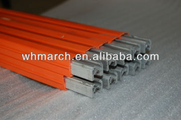 315a aluminium and stainless steel bar