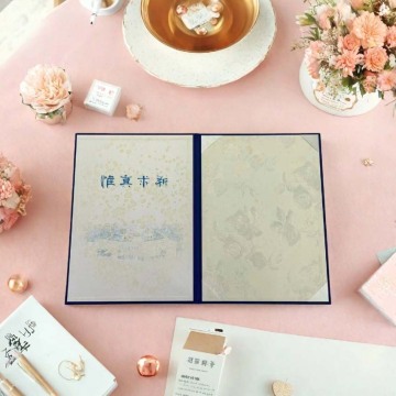 پوشه گواهی سفارشی حرفه ای با نوت بوک چرمی