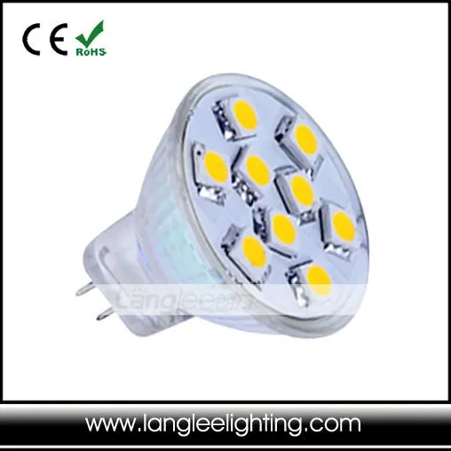 MR11 9SMD 5050, DC12V 24V LED MR11 Light Bulb, High power MR11 lamp