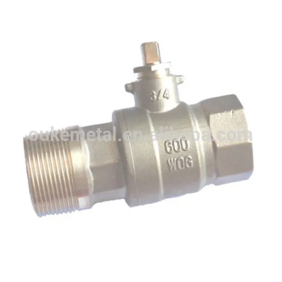 Water Brass ball valves
