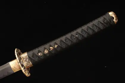 T10 Burned Edge Samurai Sword - Cloud Dragon