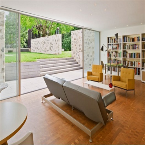 Aluminium Lift and Sliding Door White Color