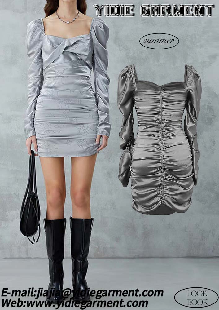 Silver Mini Dress Jpg