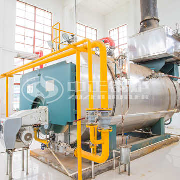 Industrial Diesel fuel 10 tph steam boiler
